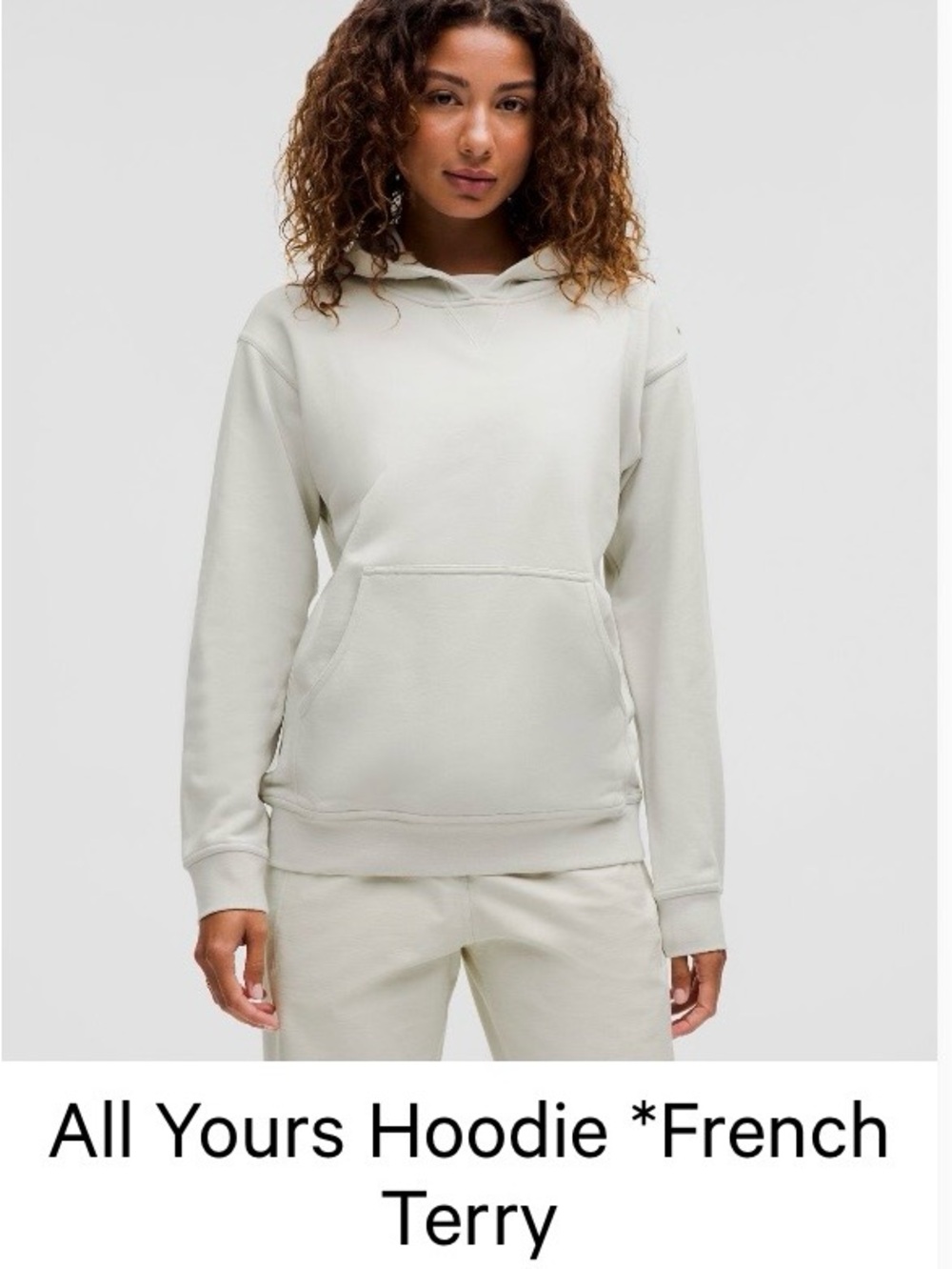 lululemon athletica All Yours Hoodie * French Terry in Vapor